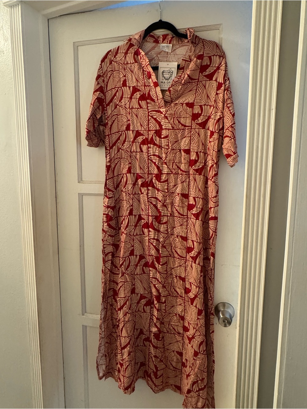 Ma’opu Designs shirt maxi dress